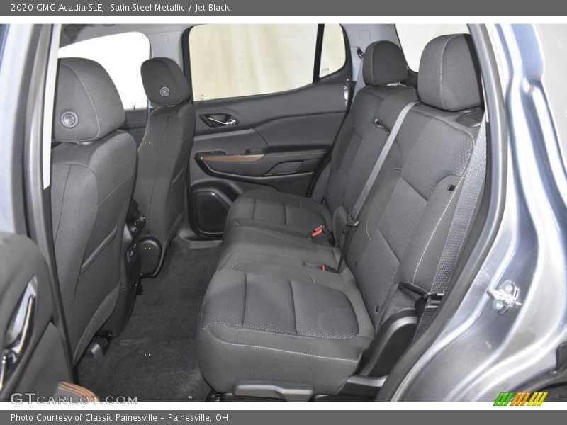 Satin Steel Metallic / Jet Black 2020 GMC Acadia SLE