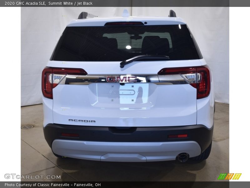 Summit White / Jet Black 2020 GMC Acadia SLE
