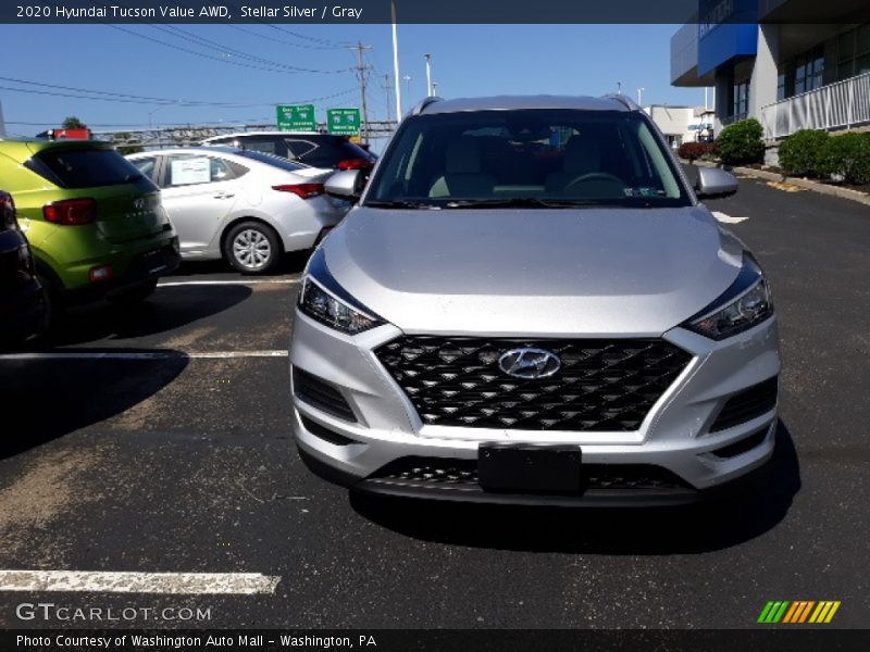 Stellar Silver / Gray 2020 Hyundai Tucson Value AWD