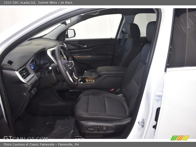 Summit White / Jet Black 2020 GMC Acadia SLE