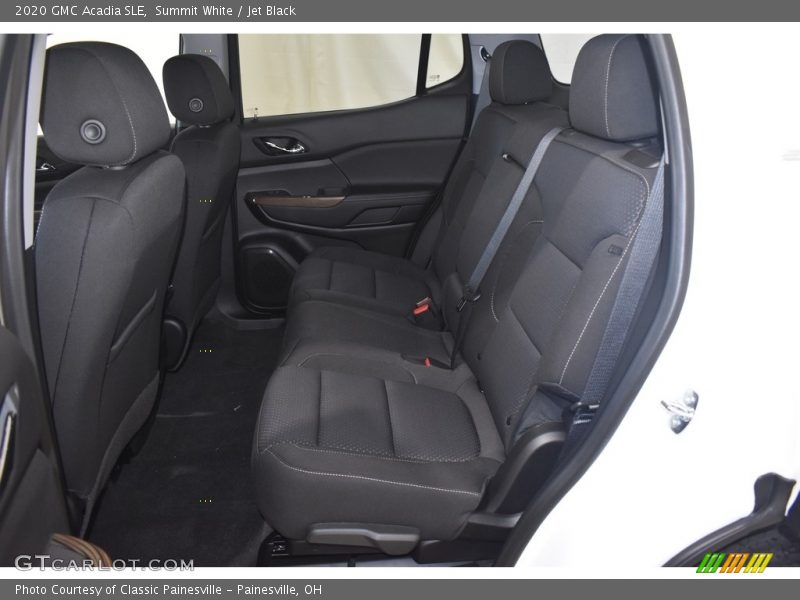 Summit White / Jet Black 2020 GMC Acadia SLE