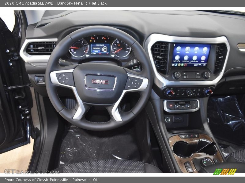 Dark Sky Metallic / Jet Black 2020 GMC Acadia SLE AWD