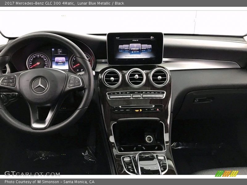 Lunar Blue Metallic / Black 2017 Mercedes-Benz GLC 300 4Matic