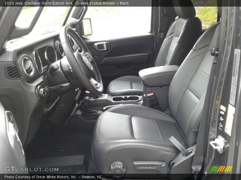 Front Seat of 2020 Gladiator North Edition 4x4