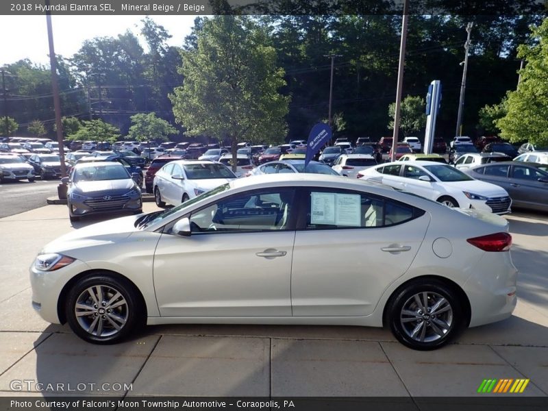 Mineral Beige / Beige 2018 Hyundai Elantra SEL