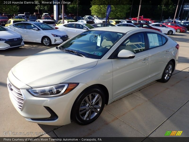 Mineral Beige / Beige 2018 Hyundai Elantra SEL