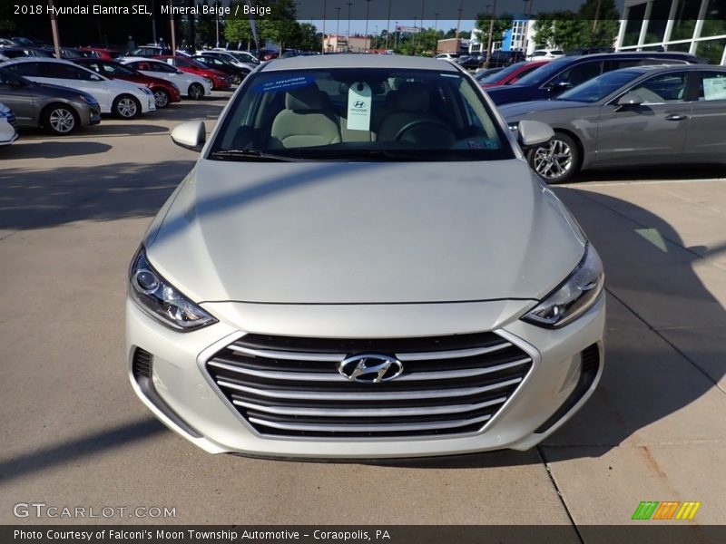 Mineral Beige / Beige 2018 Hyundai Elantra SEL