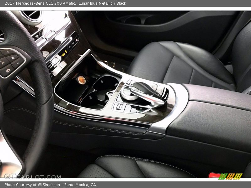 Lunar Blue Metallic / Black 2017 Mercedes-Benz GLC 300 4Matic