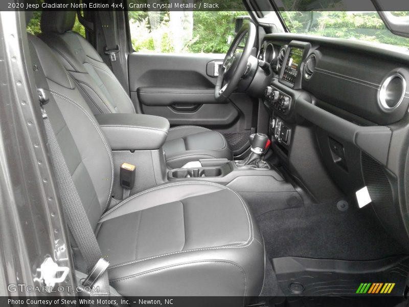 Front Seat of 2020 Gladiator North Edition 4x4