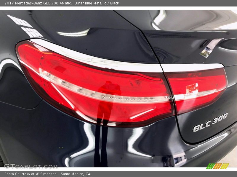 Lunar Blue Metallic / Black 2017 Mercedes-Benz GLC 300 4Matic
