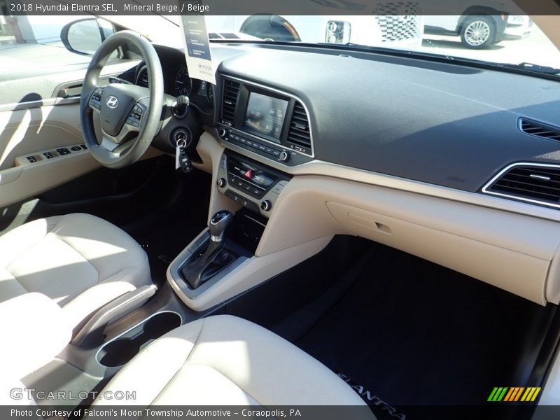 Mineral Beige / Beige 2018 Hyundai Elantra SEL