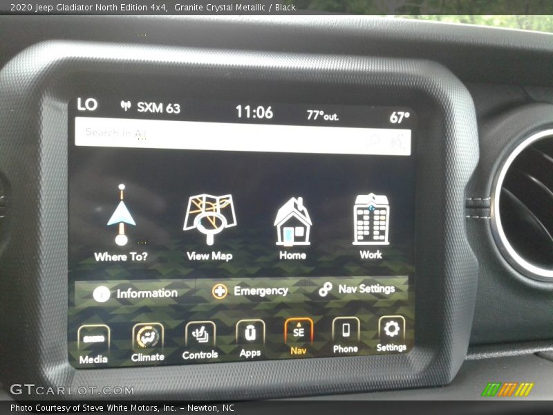 Granite Crystal Metallic / Black 2020 Jeep Gladiator North Edition 4x4