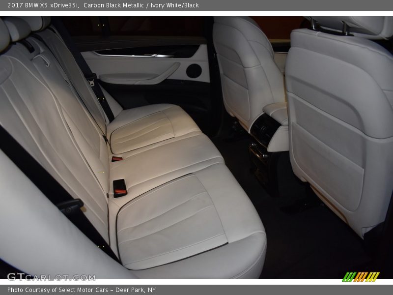 Carbon Black Metallic / Ivory White/Black 2017 BMW X5 xDrive35i