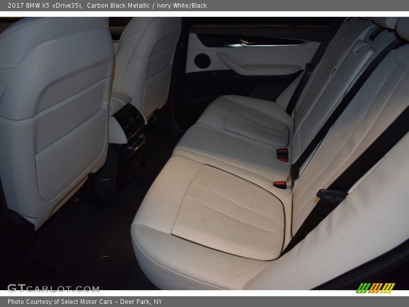 Carbon Black Metallic / Ivory White/Black 2017 BMW X5 xDrive35i