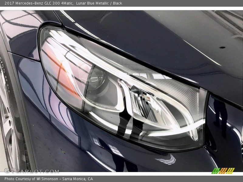 Lunar Blue Metallic / Black 2017 Mercedes-Benz GLC 300 4Matic