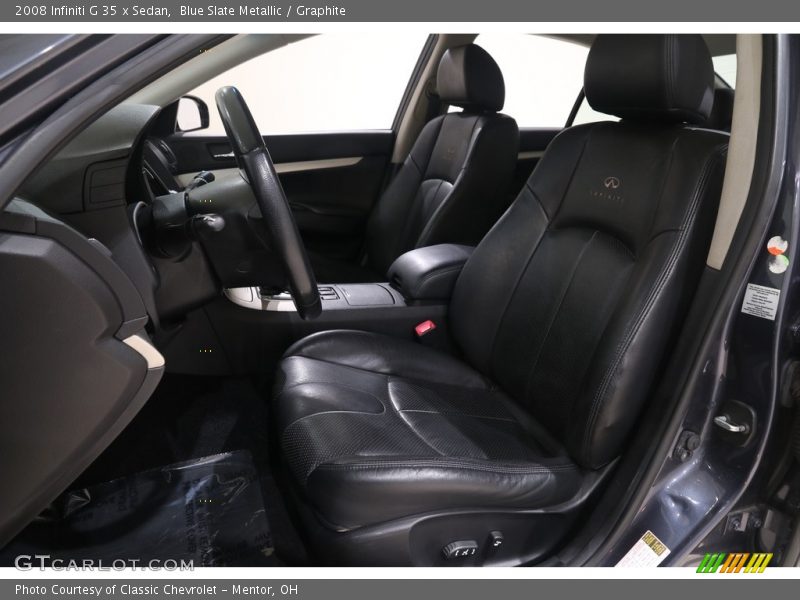 Blue Slate Metallic / Graphite 2008 Infiniti G 35 x Sedan