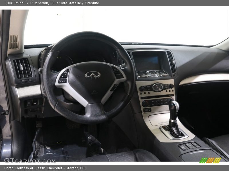 Blue Slate Metallic / Graphite 2008 Infiniti G 35 x Sedan
