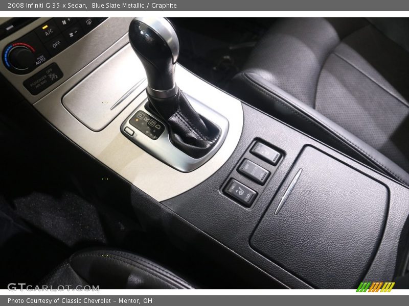 Blue Slate Metallic / Graphite 2008 Infiniti G 35 x Sedan
