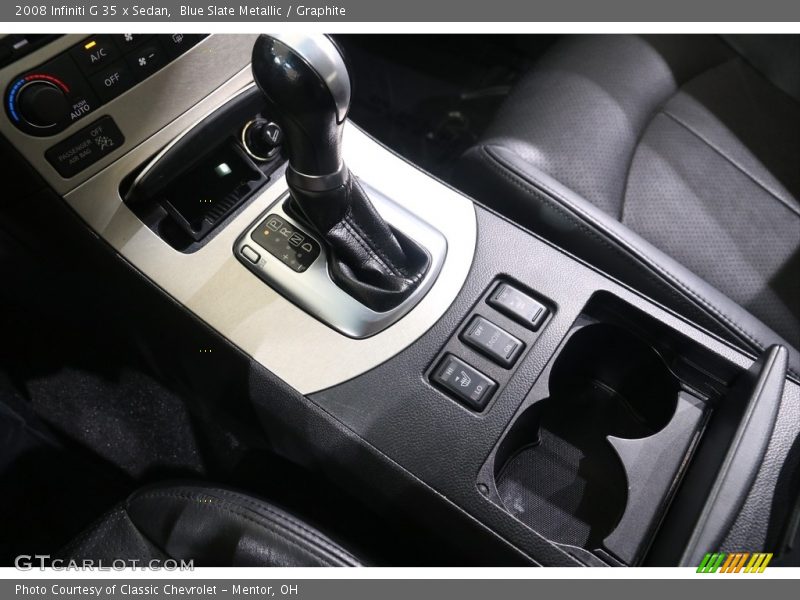 Blue Slate Metallic / Graphite 2008 Infiniti G 35 x Sedan