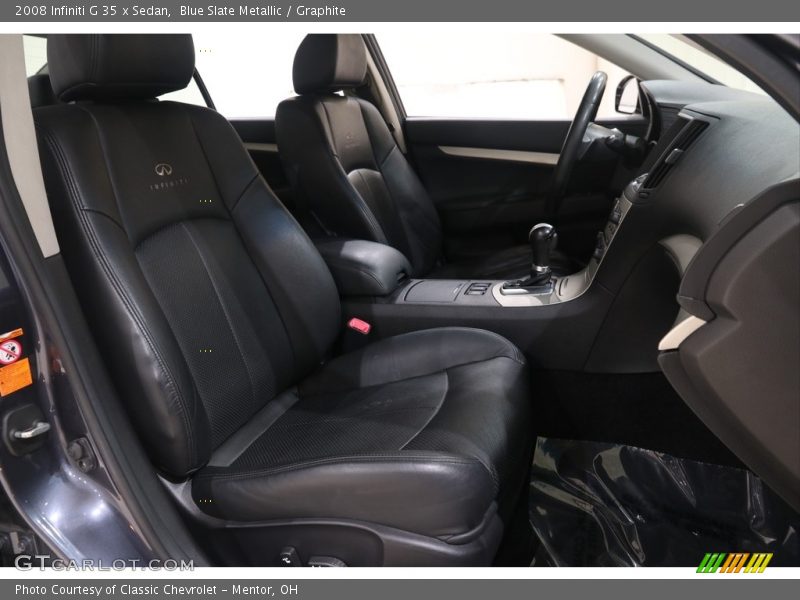 Blue Slate Metallic / Graphite 2008 Infiniti G 35 x Sedan
