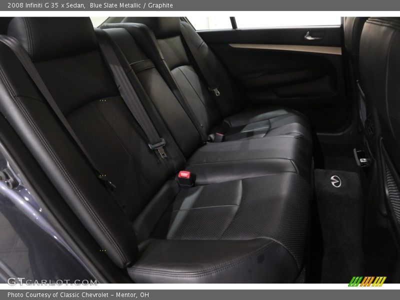 Blue Slate Metallic / Graphite 2008 Infiniti G 35 x Sedan