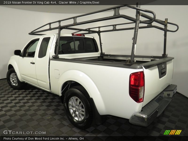 Glacier White / Graphite/Steel 2019 Nissan Frontier SV King Cab 4x4