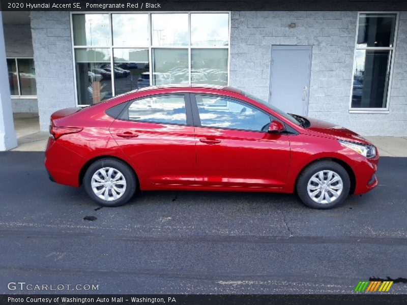  2020 Accent SE Pomegranate Red