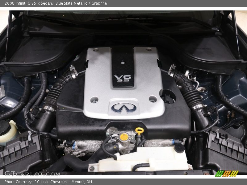 Blue Slate Metallic / Graphite 2008 Infiniti G 35 x Sedan