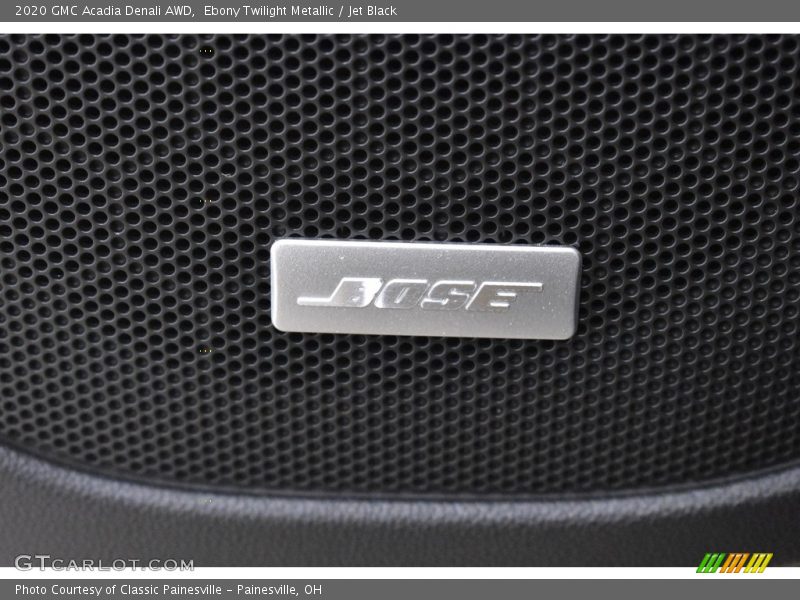 Ebony Twilight Metallic / Jet Black 2020 GMC Acadia Denali AWD