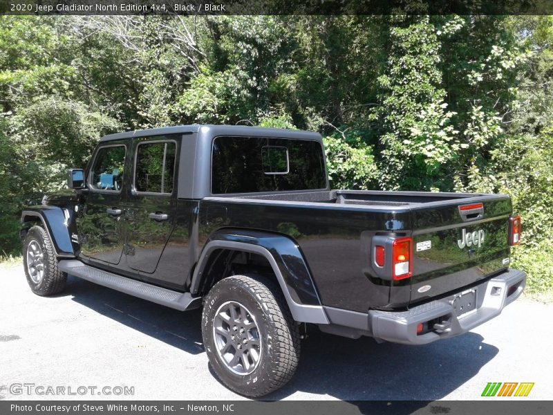 Black / Black 2020 Jeep Gladiator North Edition 4x4