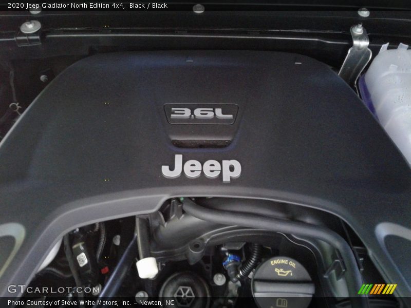 Black / Black 2020 Jeep Gladiator North Edition 4x4