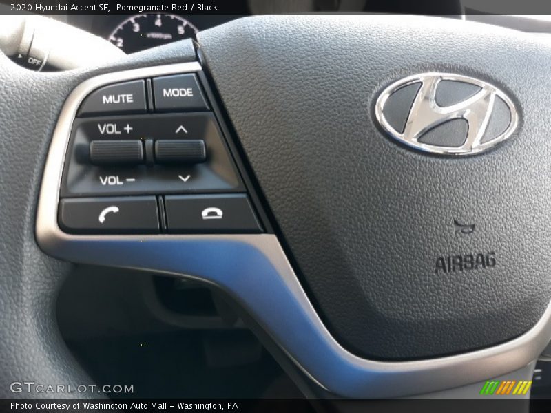  2020 Accent SE Steering Wheel