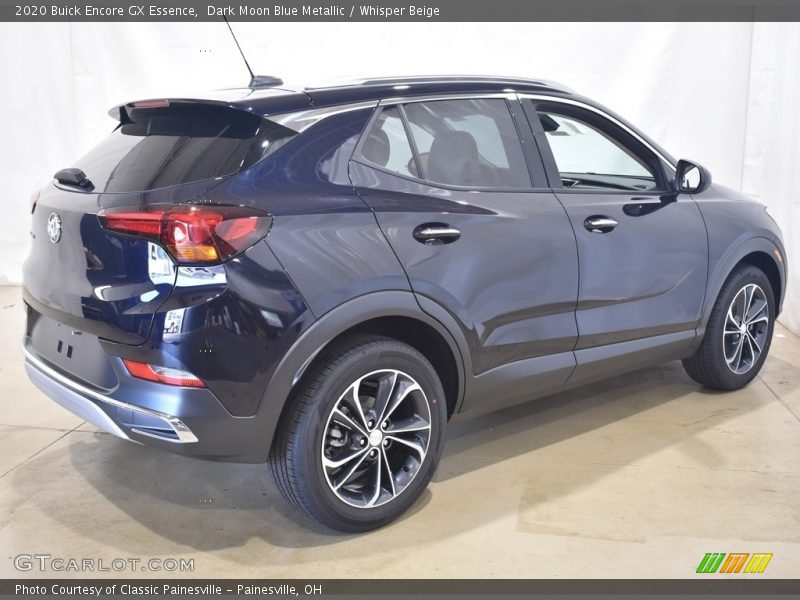 Dark Moon Blue Metallic / Whisper Beige 2020 Buick Encore GX Essence