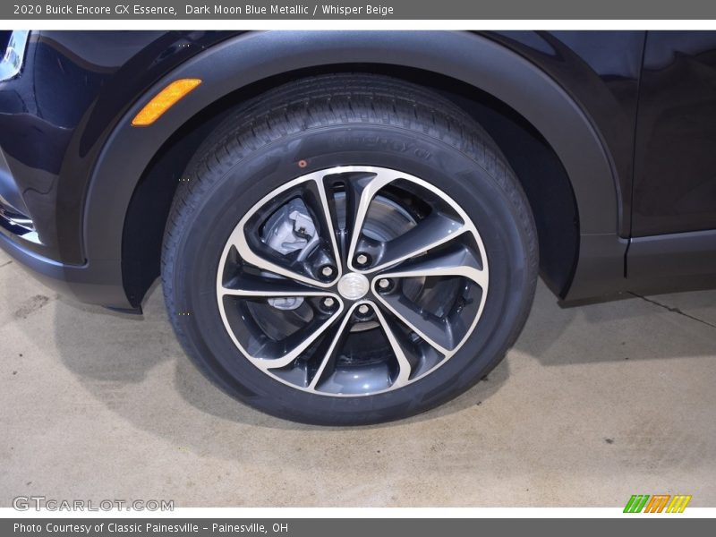 Dark Moon Blue Metallic / Whisper Beige 2020 Buick Encore GX Essence