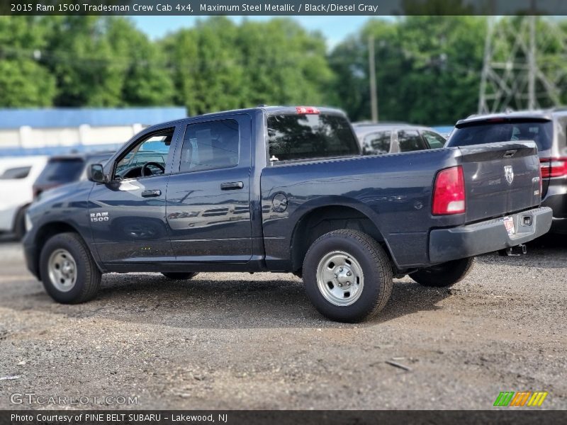  2015 1500 Tradesman Crew Cab 4x4 Maximum Steel Metallic