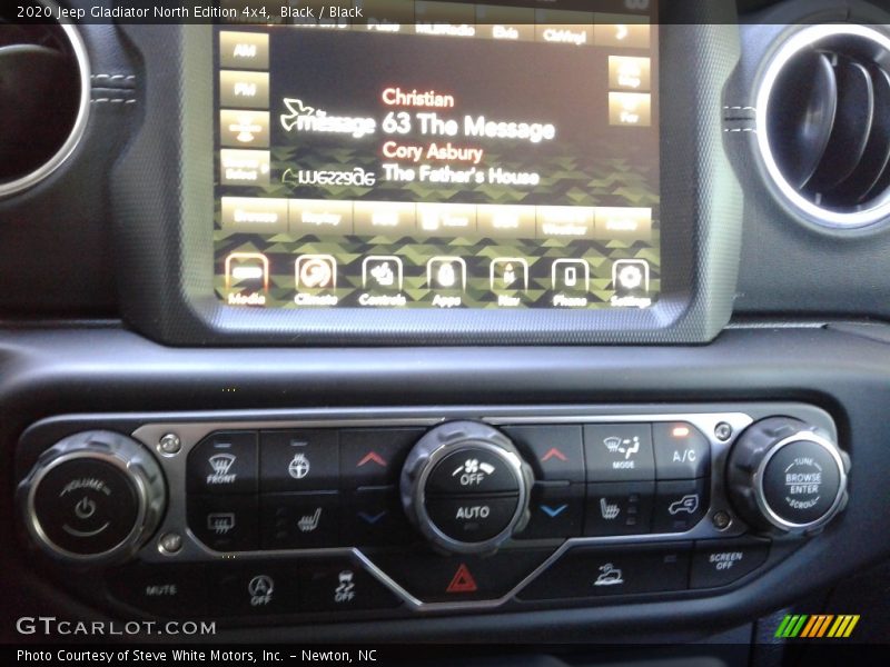 Black / Black 2020 Jeep Gladiator North Edition 4x4