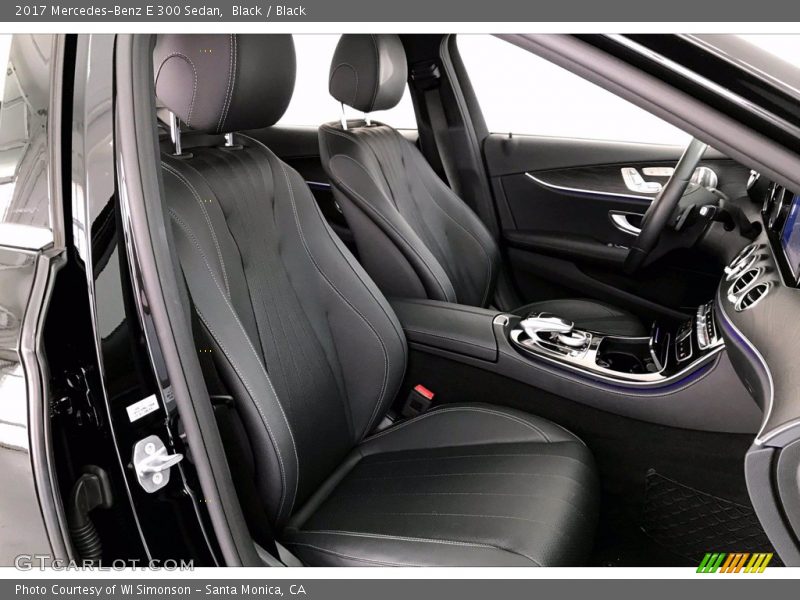Black / Black 2017 Mercedes-Benz E 300 Sedan