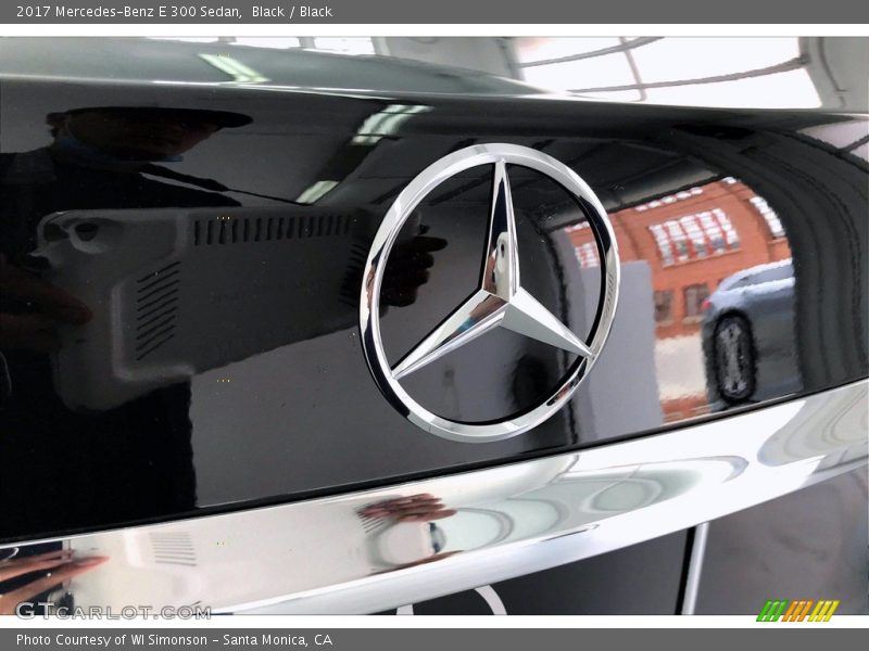 Black / Black 2017 Mercedes-Benz E 300 Sedan
