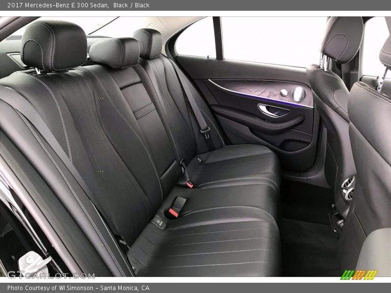 Black / Black 2017 Mercedes-Benz E 300 Sedan