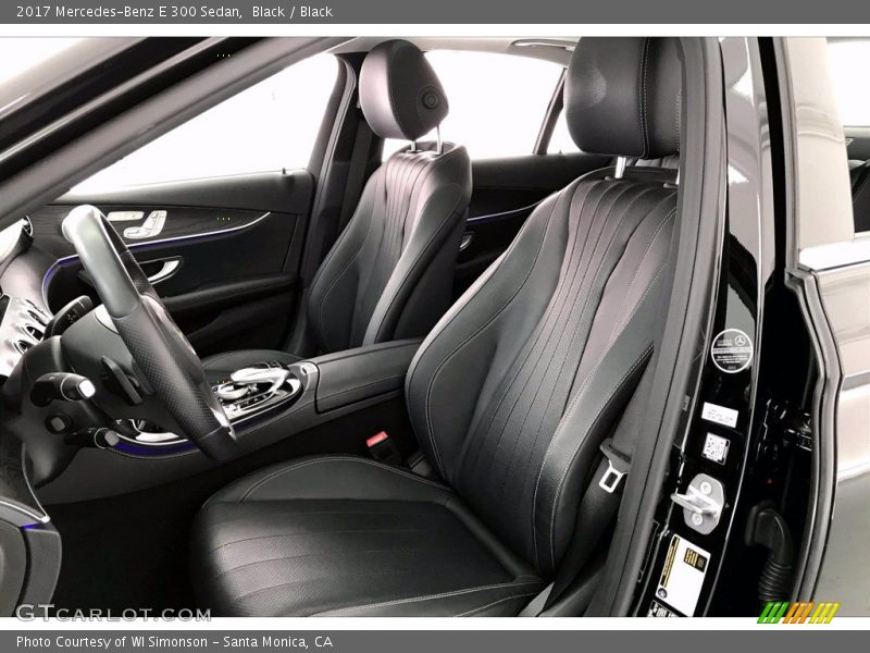 Black / Black 2017 Mercedes-Benz E 300 Sedan