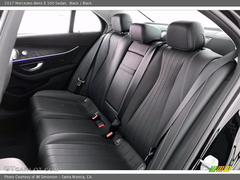 Black / Black 2017 Mercedes-Benz E 300 Sedan