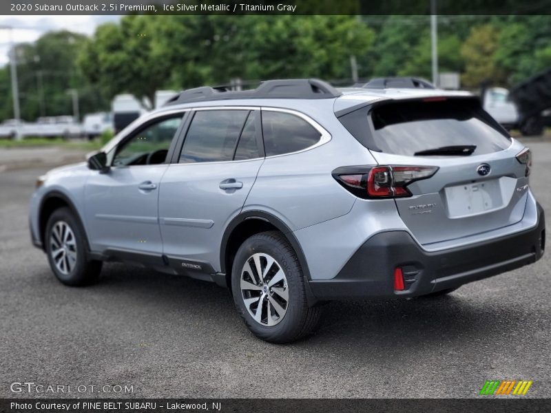 Ice Silver Metallic / Titanium Gray 2020 Subaru Outback 2.5i Premium