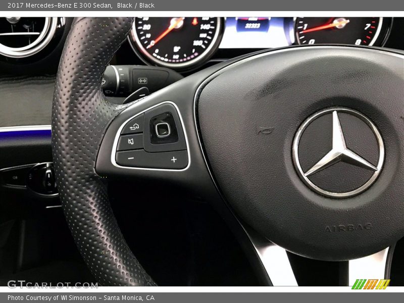 Black / Black 2017 Mercedes-Benz E 300 Sedan