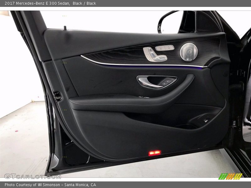 Black / Black 2017 Mercedes-Benz E 300 Sedan