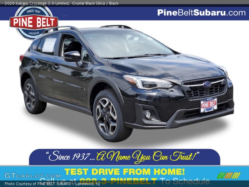 Crystal Black Silica / Black 2020 Subaru Crosstrek 2.0 Limited