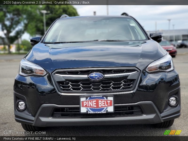 Crystal Black Silica / Black 2020 Subaru Crosstrek 2.0 Limited
