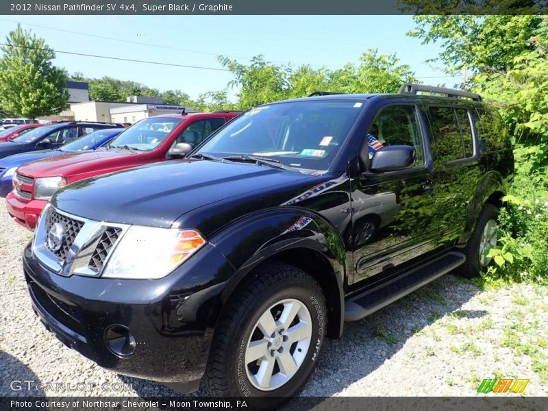 Super Black / Graphite 2012 Nissan Pathfinder SV 4x4