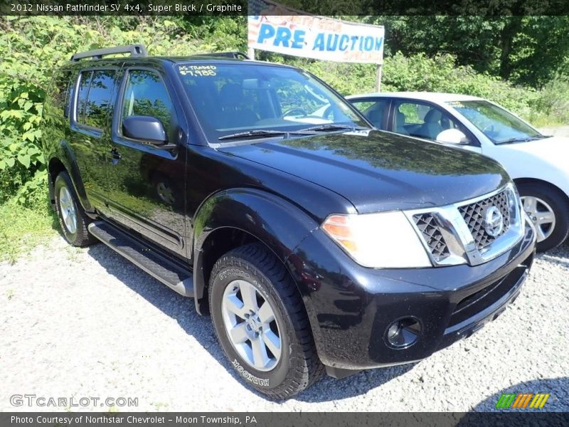 Super Black / Graphite 2012 Nissan Pathfinder SV 4x4