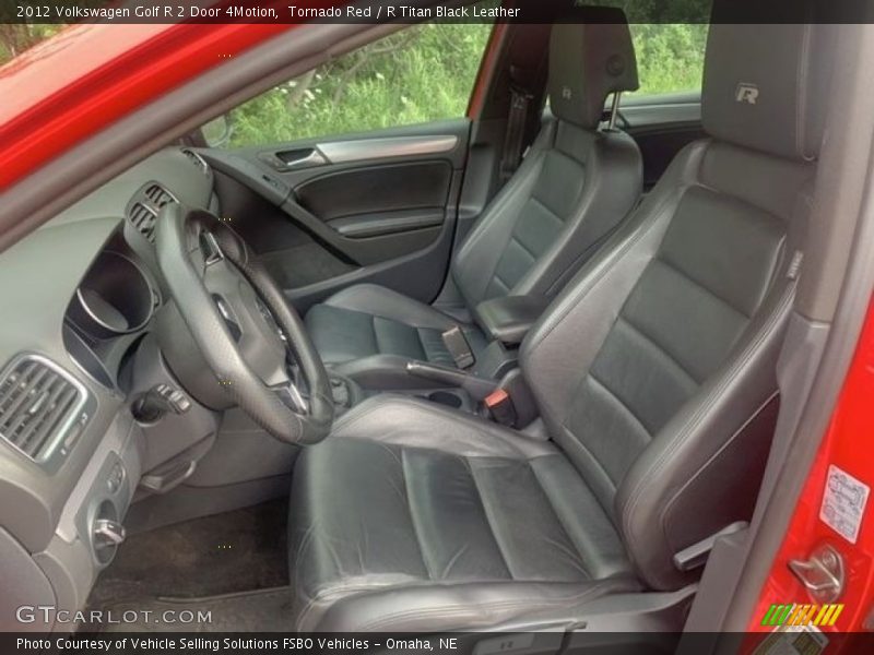 Front Seat of 2012 Golf R 2 Door 4Motion