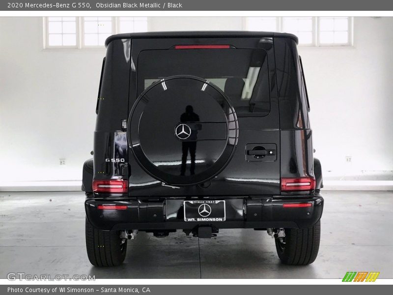 Obsidian Black Metallic / Black 2020 Mercedes-Benz G 550